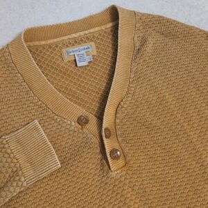 Carbon2Cobalt Men's Tan Cardigan Sweater